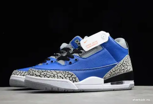 Royal CT8532-400 Retro Jordan Varsity Air 3 CT8532-400 Cement 0502